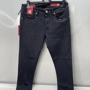 Tramarossa Mens Jeans Leonardo Stretch Denim Slim Straight Leg